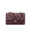 CHANEL CLASSIC HANDBAG LAMBSKIN RED 30CM