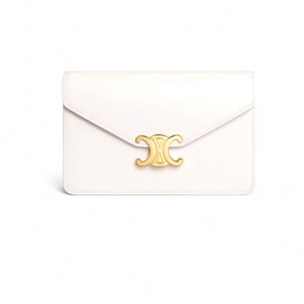 WALLET ON CHAIN MARGO in Shiny calfskin
