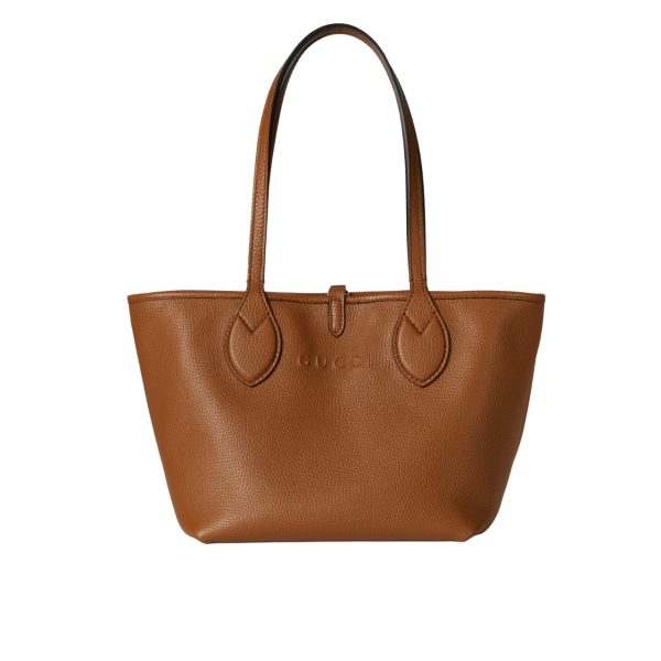 GUCCI TOTISSIMA SMALL REVERSIBLE TOTE BAG BROWN 21CM 839124 AAFEQ 2743