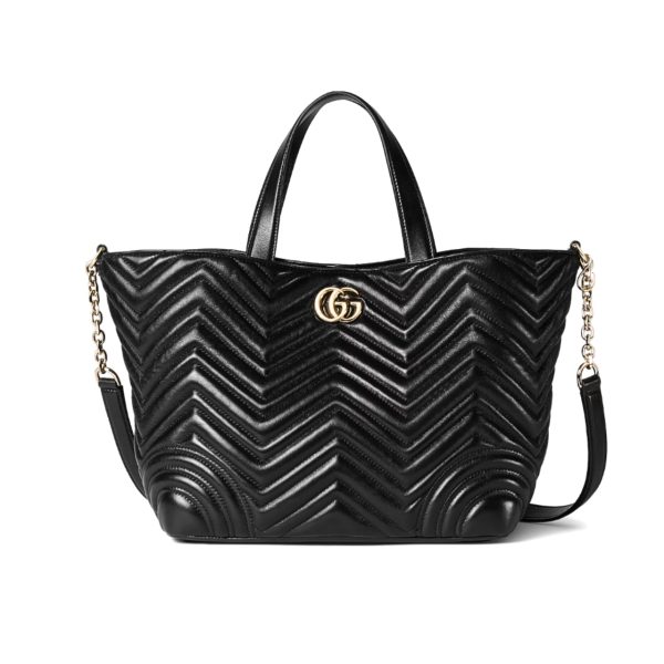 GUCCI BETTY MINI SHOPPER BLACK 28CM 847387 AAFA1 1000