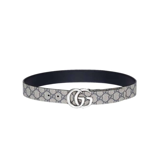 GUCCI GG MARMONT REVERSIBLE BELT BEIGE 627055 92TIN 4075