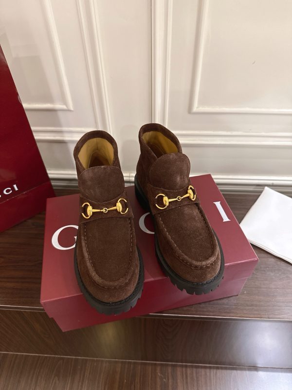 Gucci Women's Horsebit ankle boots