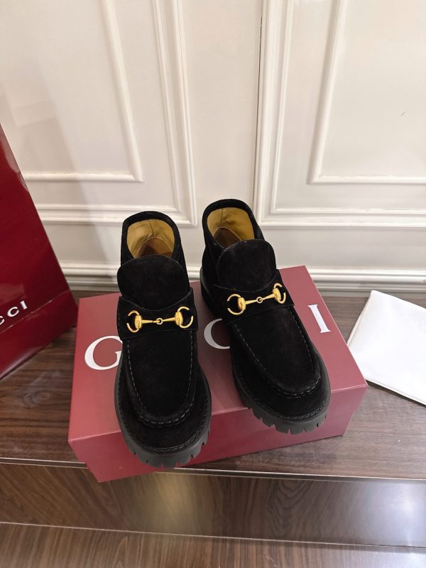 Gucci Women's Horsebit ankle boots