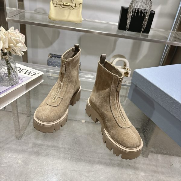 Prada Classic Slip-On Boots