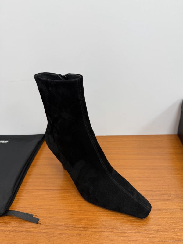 YSL Wyatt Zippered Boots