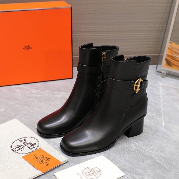 Hermes Jill 60 Ankle Boots