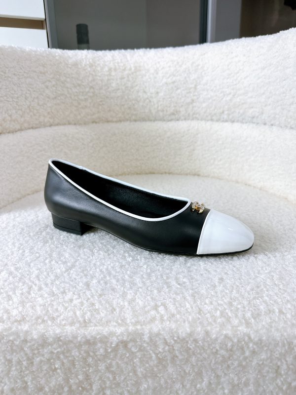 Chanel Suede Flat Heels