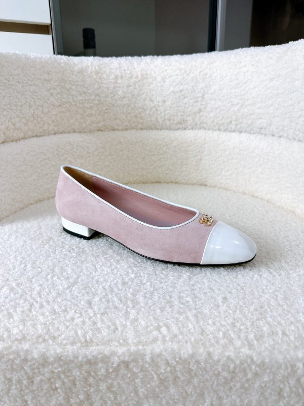 Chanel Suede Flat Heels