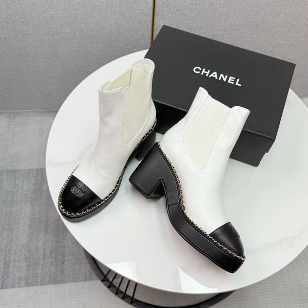 Chanel 25 Chelsea Ankle Boots