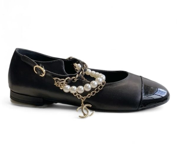 CHANEL MARY JANE PEARLS