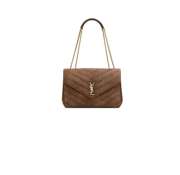 YSL LOULOU large in MATELASSE suede(HIGH-END GRADE)