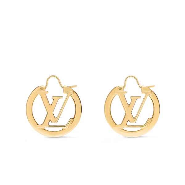LOUIS VUITTON LOUISE PM EARRINGS GOLD M00396
