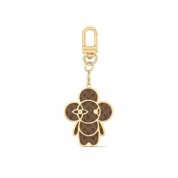 LOUIS VUITTON MONOGRAM VIVIENNE XMAS BAG CHARM KEY HOLDER