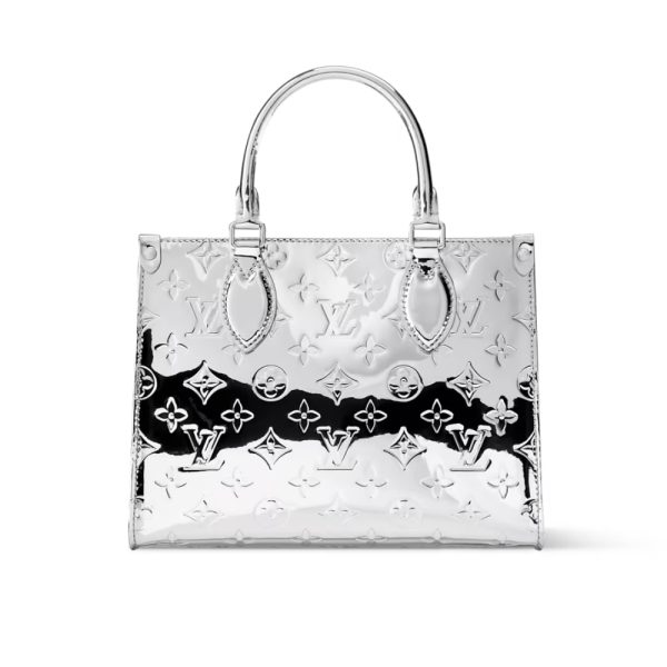LOUIS VUITTON ONTHEGO PM SILVER 25CM